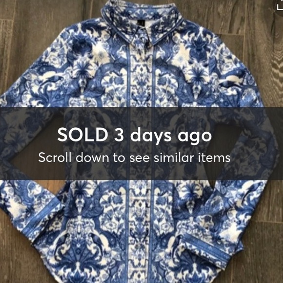 Blackmilk Tops - CHINOISERIE LONG SLEEVE BUSINESS TIME SHIRT